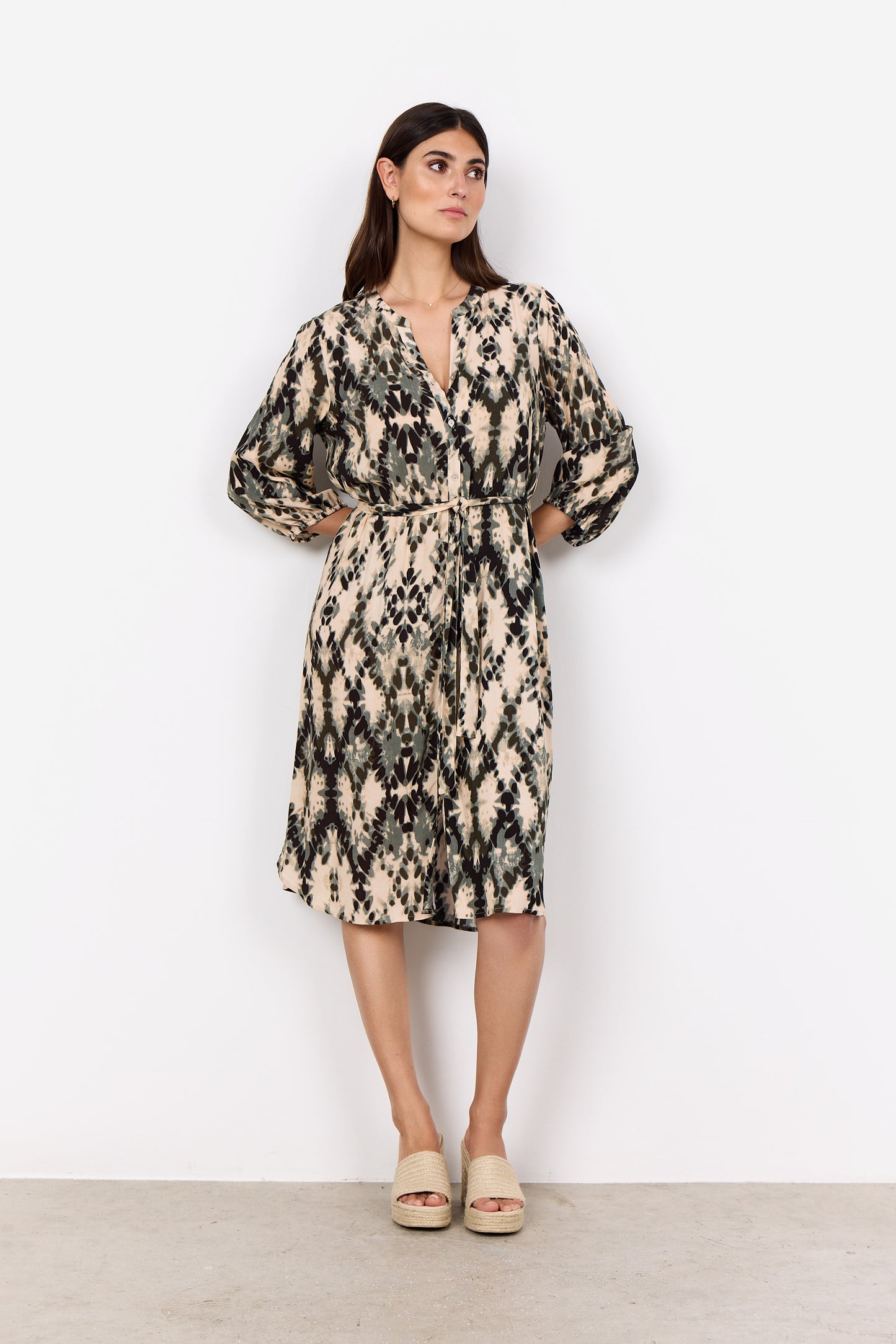Soya Concept | Long Sleeved Dress - SCPONTIDA3