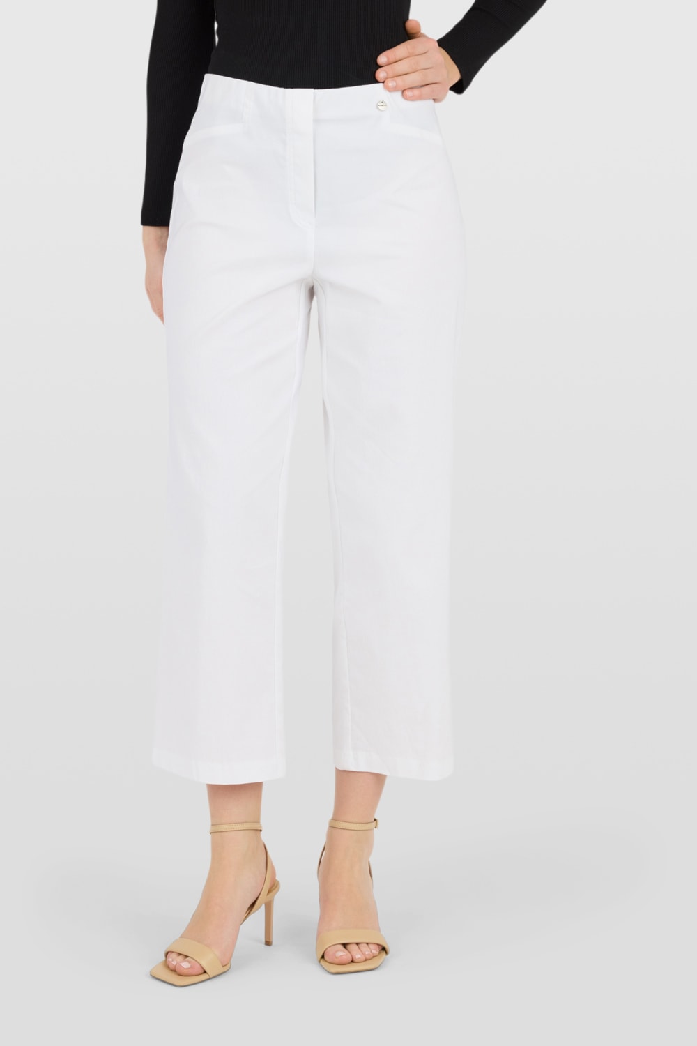 Robell | Relaxed Fit Cropped Trouser | Efi09 51539