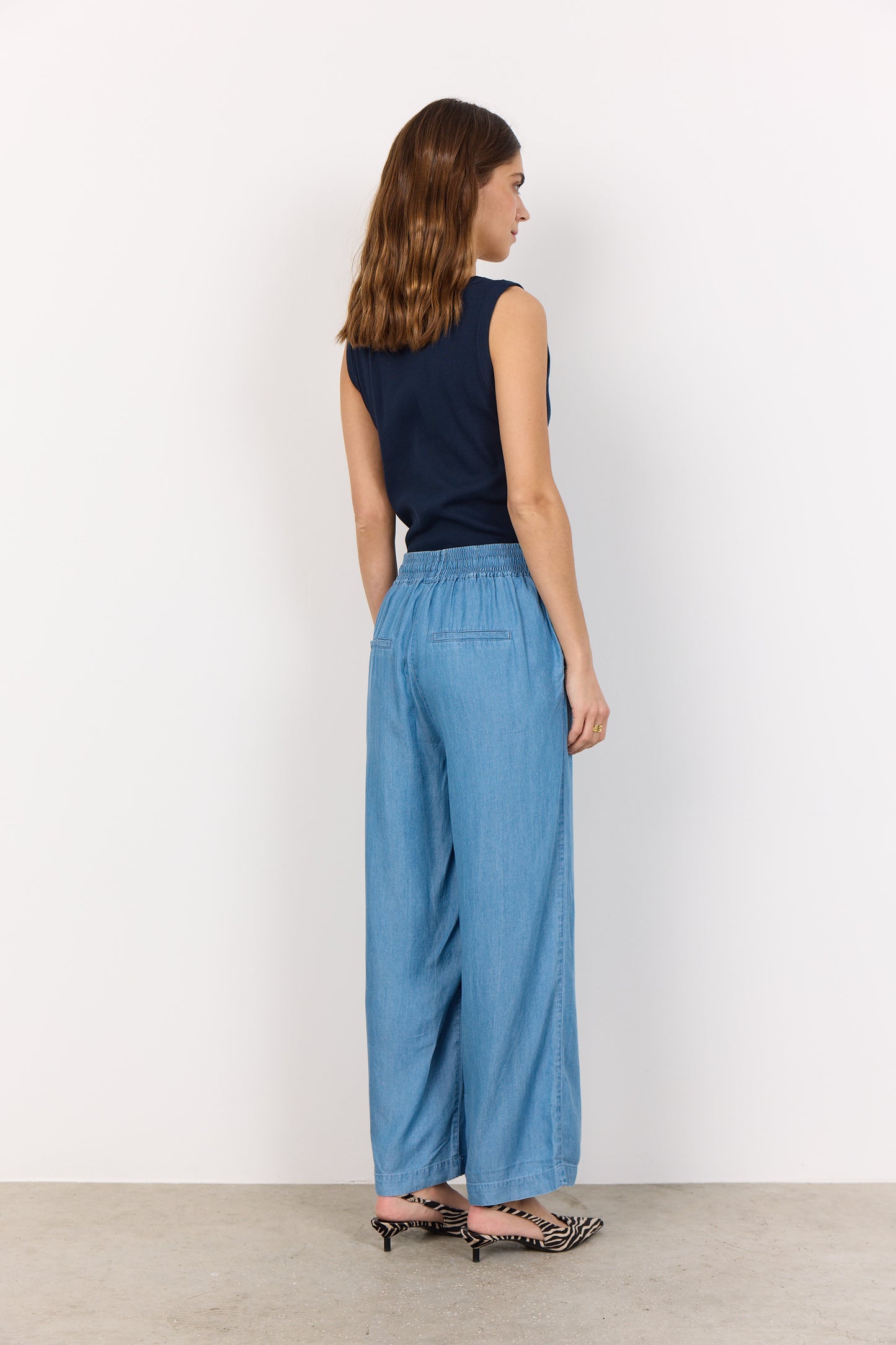Soya Concept | Wide Leg Soft Jeans | SC-LIV 53