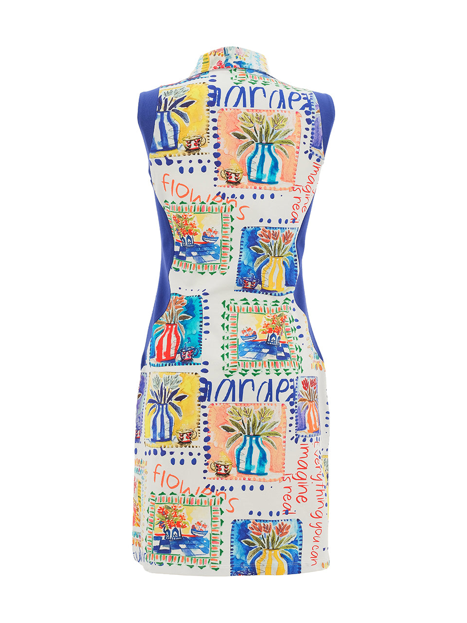 Dolcezza | Sleeveless Print Dress | 26627