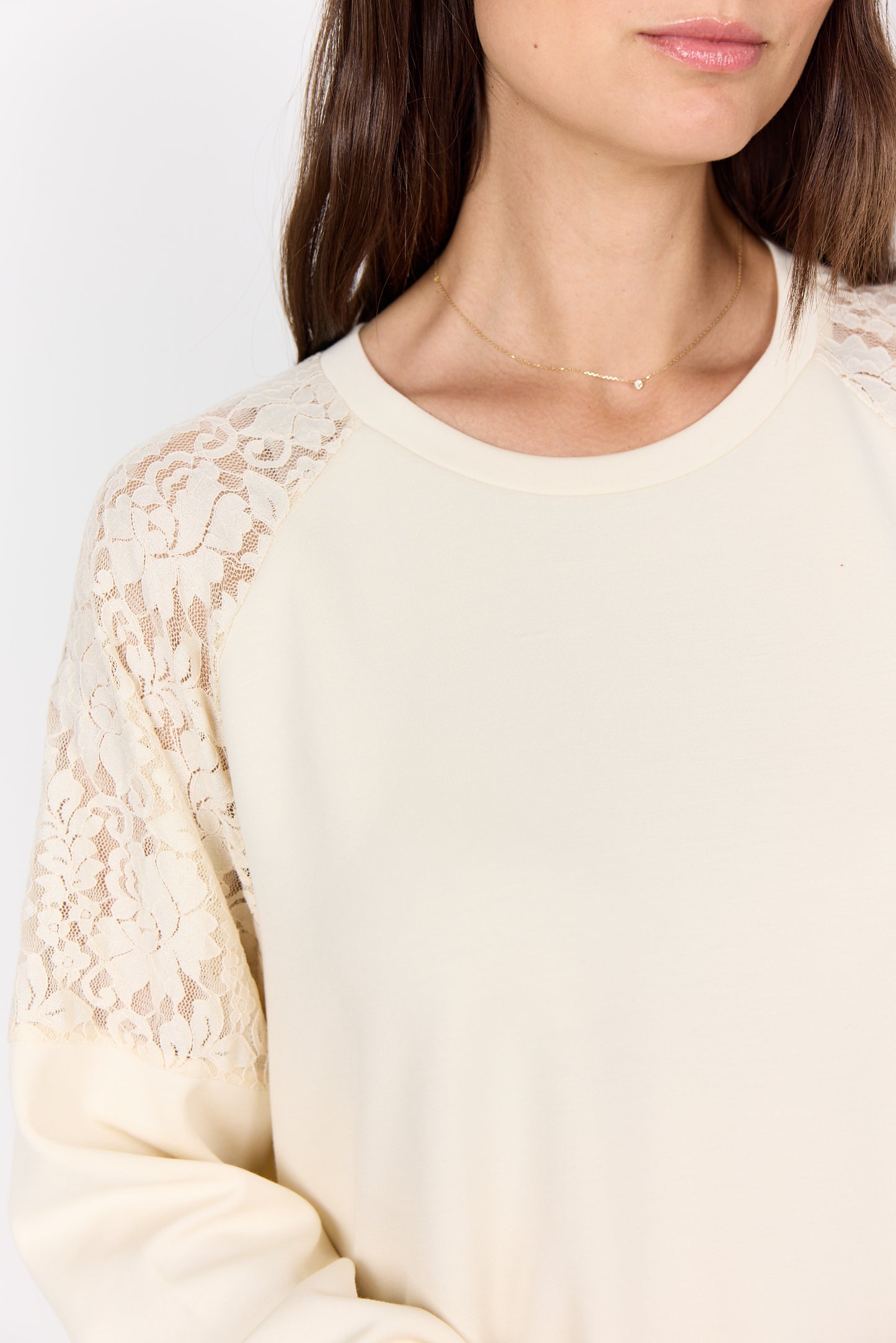 Soya Concept | Lace Detail Jumper - SC BANU 257