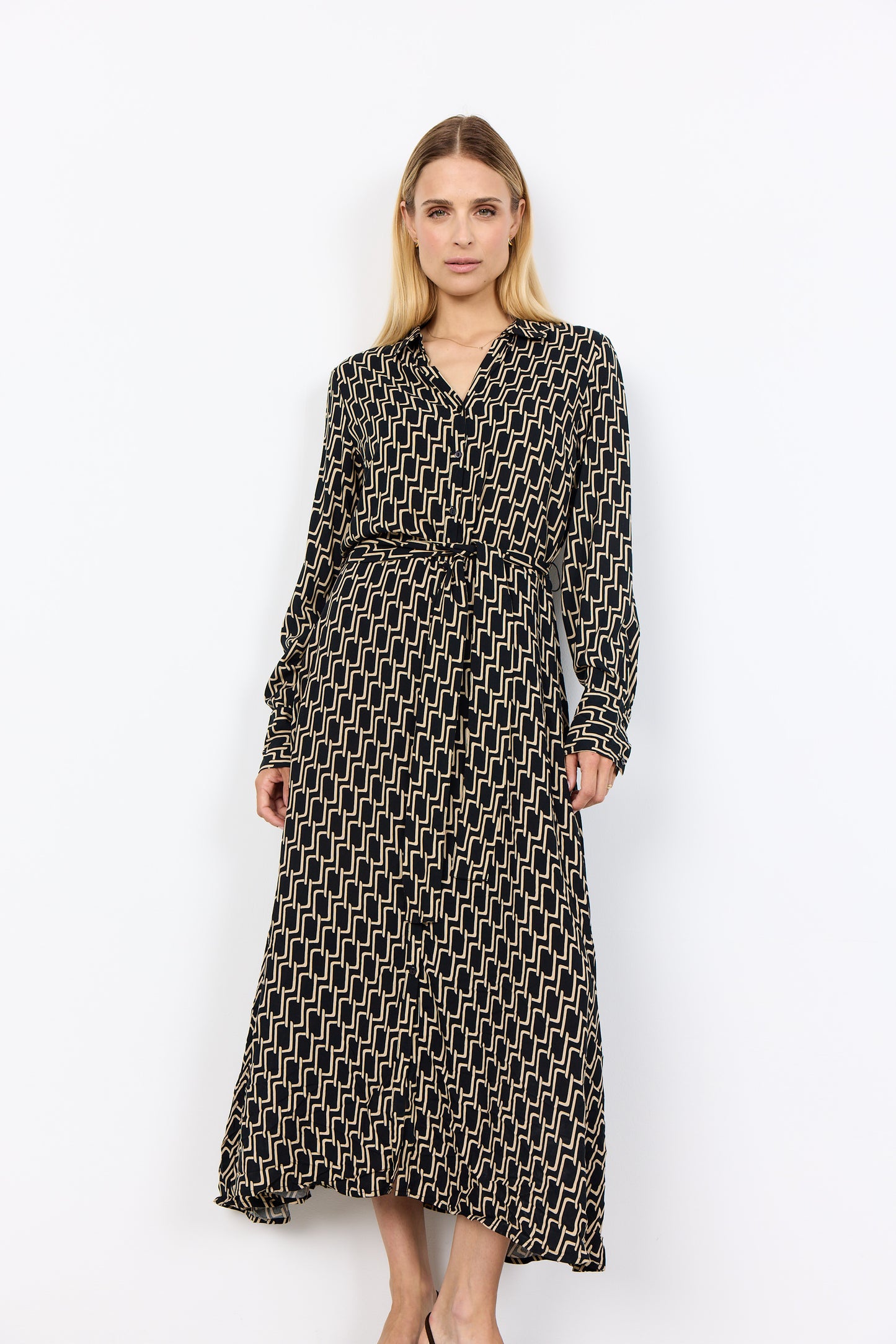 Soya Concept | Long Printed Dress | SC VARLA 3