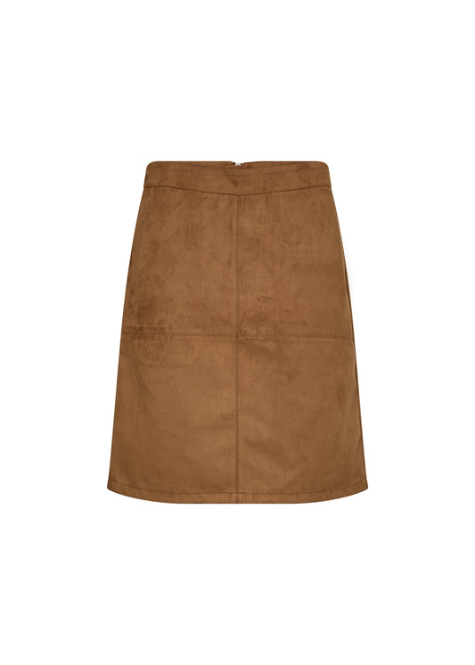 Soya Concept | Faux Suede Skirt | SC VESNA 3