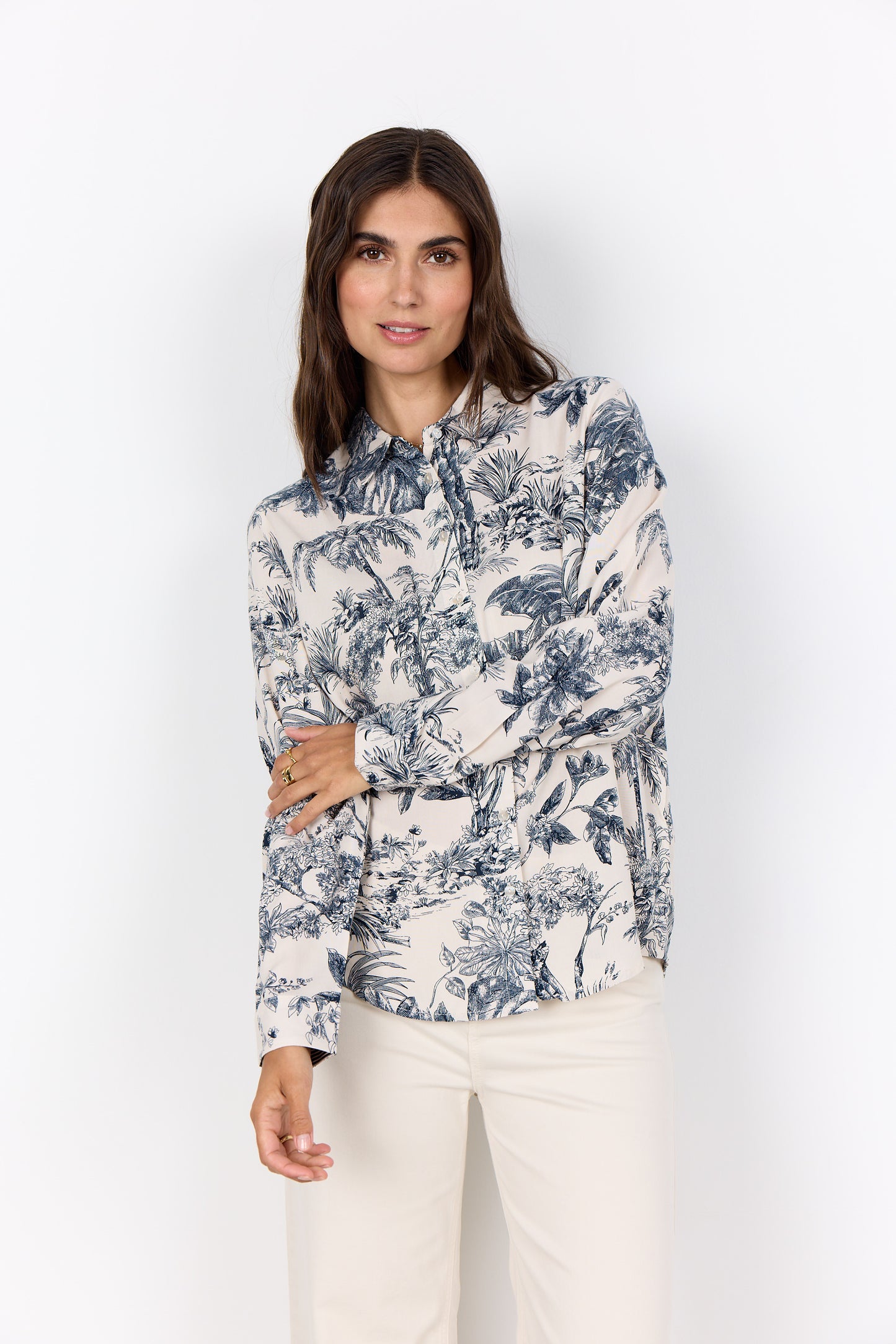 Soya Concept | Printed Blouse SC-CARLI 1