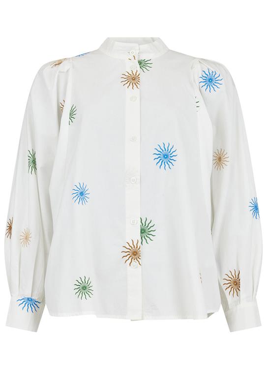 Noen | Embroidered Sunburst Blouse | 86244