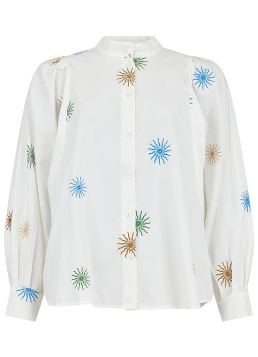 Noen | Embroidered Sunburst Blouse | 86244
