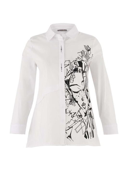 Dolcezza | Abstract Blouse | 75625