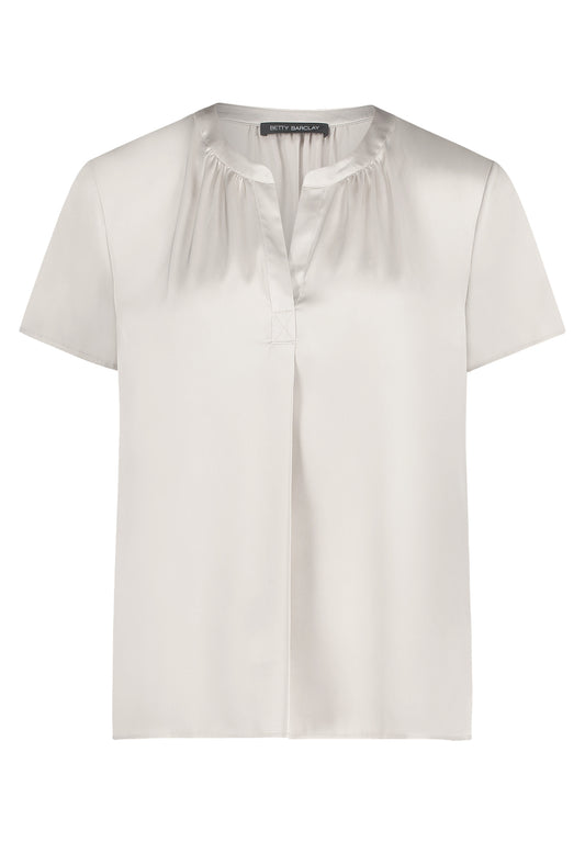 Betty Barclay | Short Sleeved Satin Blouse | 8020/1849