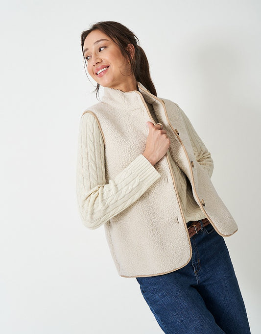 Crew Clothing | Borg Gilet | WXA103