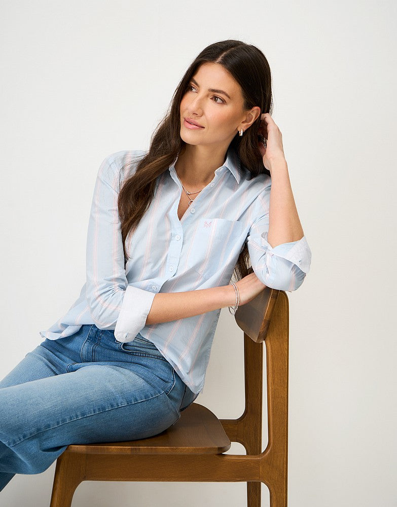 Crew Clothing | Relaxed Fit Poplin Shirt | WYB068